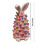 (white) 2025 Latest Easter Egg Tree - Lighted Easter Bunny Topiary Resin Tree 2