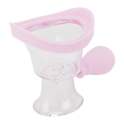Manual Eye Wash Cup Pink 5.7x6 cm Silicone/ABS 1