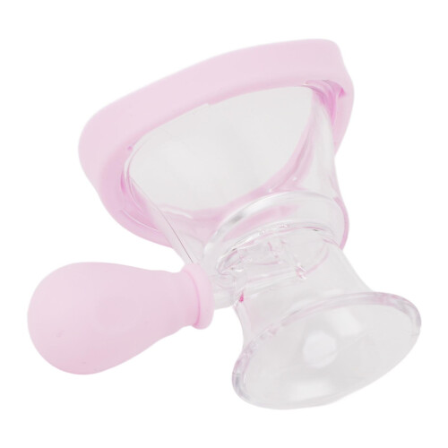 Manual Eye Wash Cup Pink 5.7x6 cm Silicone/ABS 2