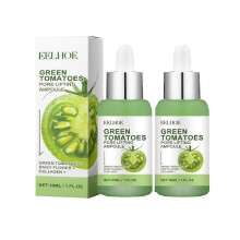(2pcs)1-5X Green Tomato Pore Lifting Ampoule For Shrink Pores Dull Skin Smoothing Nourish Facial Contour Firming Face Hyaluronic Acid Serum