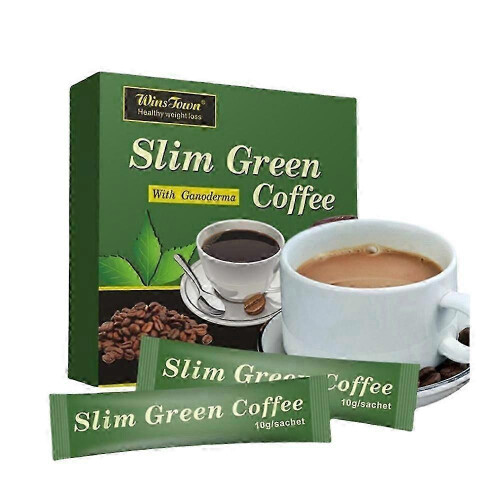 Green Coffee Slim with Ganoderma - 18-54 PCS Weight Loss Coffee for UK Diet Control