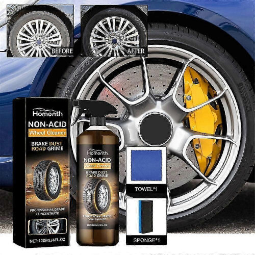 Wheelblaze Wheel Cleaner with Brake Buster Formula and Powerful Rust Conversion 1