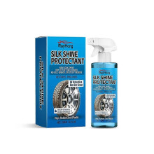 (1pc) Nice & Wet Tire Trim Coating for Rubber, Plastic, Safe for Quick Stain Removal