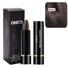 (Brown)Root Touch-Up Stick - Temporary Hair Dye Pen - Grey Hair Cover Up - Semi-Permanent Waterproof Long Lasting Coverage for Hair and Beard