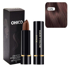 (Coffee Color)Root Touch-Up Stick - Temporary Hair Dye Pen - Grey Hair Cover Up - Semi-Permanent Waterproof Long Lasting Coverage for Hair and Beard