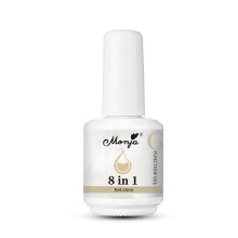 (white) 8 in1 15ml Nail Base Gel Nail Polish Sparking Varnish Sealing Shining Clear Nail Gel Diamond Topcoat