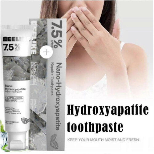 3X CEELIKE Hydroxyapatite Toothpaste Enamel Strengthening&Sensitivity Whitening 1