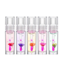 5pcs/set ibcccndcCosmetics Color Changing Lip Oil Lip Gloss Makeup Flower Lip Oil Transparent