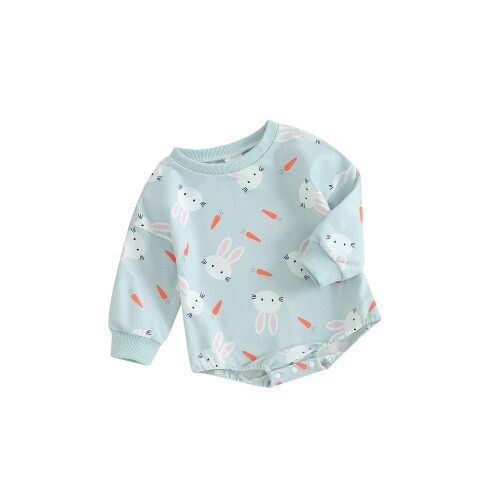 (3-6 Months, Blue) Combinaison à manches et tout-petits