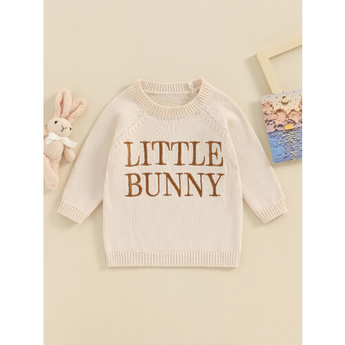 (6-9 Months, Beige) Suéter infantil de e meninas. 1