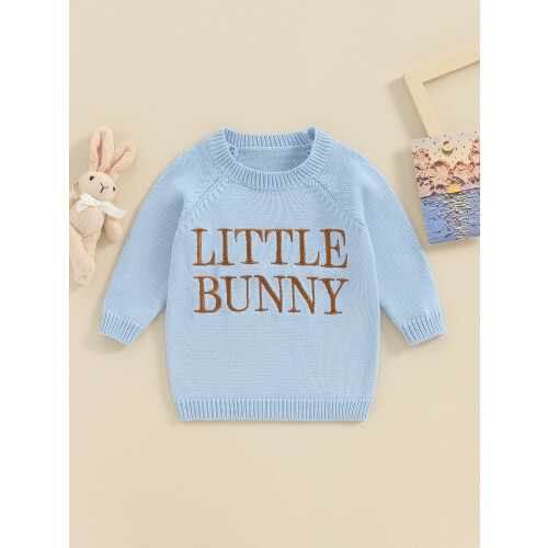 (9-12 Months, Blue) Suéter infantil de e meninas. 1