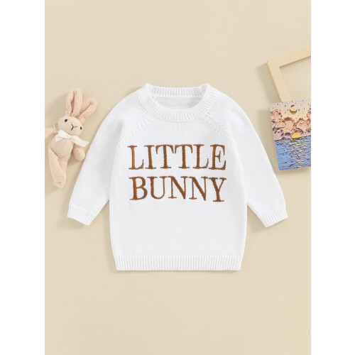 (6-9 Months, White) Suéter infantil de e meninas. 1
