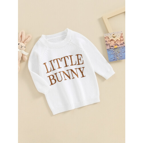 (6-9 Months, White) Suéter infantil de e meninas. 2