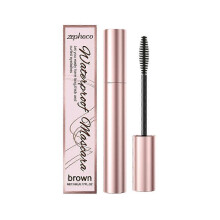 (Brown) 2 color Mascara Waterproof,Eyelash Extension Mascara,Natural Curl Mascara,Mascara Charming Long-Lasting Mascara