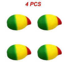 (Style B 4pcs)1~8PCS Stress Relief Durable Non-toxic Fruit-shaped Stress Reliever Highly Popular Workplace Stress Simulation Relaxation