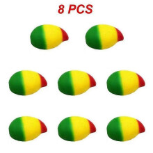 (Style B 8pcs)1~8PCS Stress Relief Durable Non-toxic Fruit-shaped Stress Reliever Highly Popular Workplace Stress Simulation Relaxation