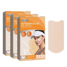 (15 Pairs) 5/10/15/30 Pairs Daily Uv Cut Golf PatchSun Protection For Outdoor Activities, Reduce Freckles Skin Care
