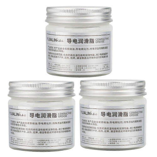3pcs 100g Electric Contact Grease Conductive Paste Electricity Compound for Power