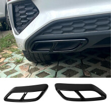 A3 8Y 2021+ Gloss Black 2pc Tail Pipe Cover