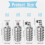 (1 inch upper inlet threads, B) 304 Stainless Steel Fully Automatic Water Level Control Float Valve with Raw material belt 2
