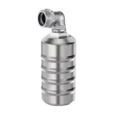 (4 point top inlet thread, C) 304 Stainless Steel Fully Automatic Water Level Control Float Valve with Raw material belt