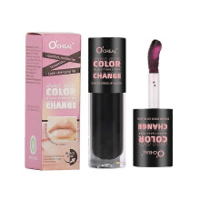 2pcs Warm Color Changing Lip Oil Easy Color Shiny Pearl Long-lasting Moisturizing Temperature Color Changing Lipgloss Cosmetic