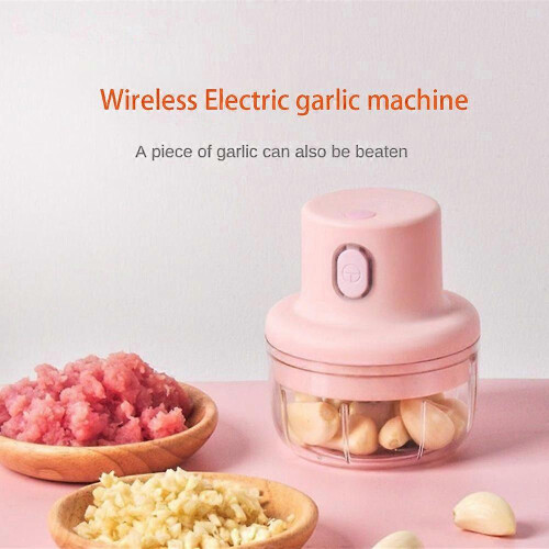 (S, 100ML) Wireless Food Chopper, Vegetable Chopper with Container, Baby Food Processor 2