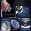 (gradient blue) Mini Electric Shaver Beard Trimmer Razor Portable Mini Shaver USB Charge Acces 5