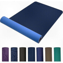 Premium Non-Slip TPE Yoga Mat for UK Fitness Enthusiasts - Ideal for Yoga, Gymnastics, and Sports