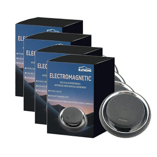 (4pcs)1-5pcs NEW Electromagnetic Molecular Interference Antifreeze Snow-Removal Instrument Car