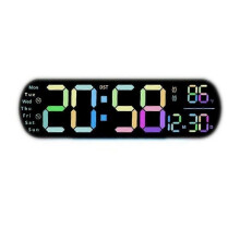 (Colour-color Cannot Be Changed) Nartionwant Digital Wall Clock, Nartio Want 2025 Upgraded Digital Wall Clock