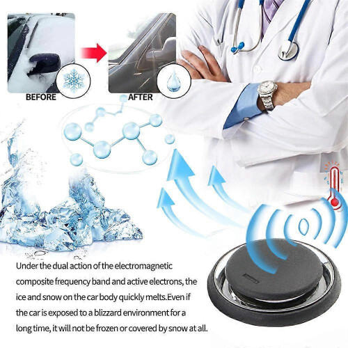 (4pcs)1-5pcs NEW Electromagnetic Molecular Interference Antifreeze Snow-Removal Instrument Car 2