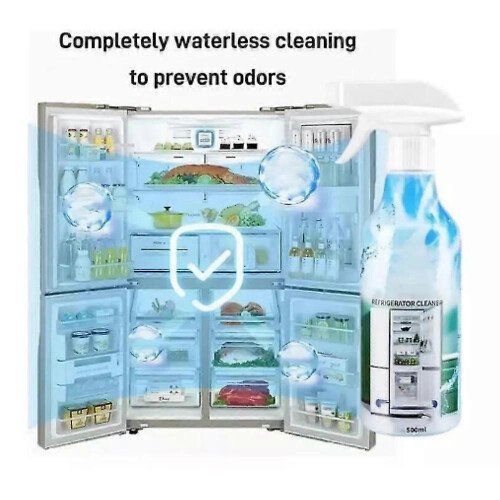(1PC)1/2pcs Upgraded Refrigerator Cleaner Inside, Refrigerator Deodorant Cleaner Spray 2