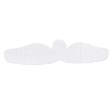 20pcs Bra Liner Sweating: Cotton Sweat Liner Under Bra Pad Breast Washable Rectangle Absorb for Women Summer Supply White ET Pattern