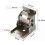 (4pcs, silver) 2/4pcs 90 Degrees Self-Locking Folding Hinge Anti-Corrosion Invisible Connector 5