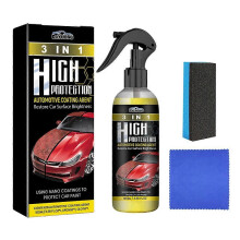 100ML 3 in 1 High Protection Quick Car Coat Ceramic Coating Spray Hydrophobic