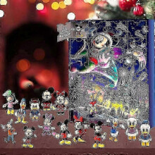 Disney Stitch Advent Calendar: 24-Day Countdown with Handmade Mickey Mouse Ornaments for UK Families