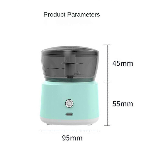 (B white) Electric Meat Grinder Food Processor Masher Automatic Stirring Cooking Mixer 2