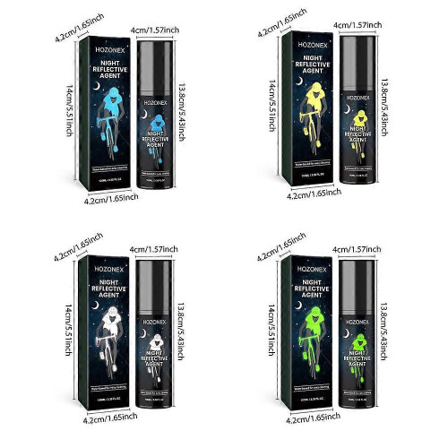 (4pcs) Night Car Reflective Spray Warning Safety Anti-collision Reflective