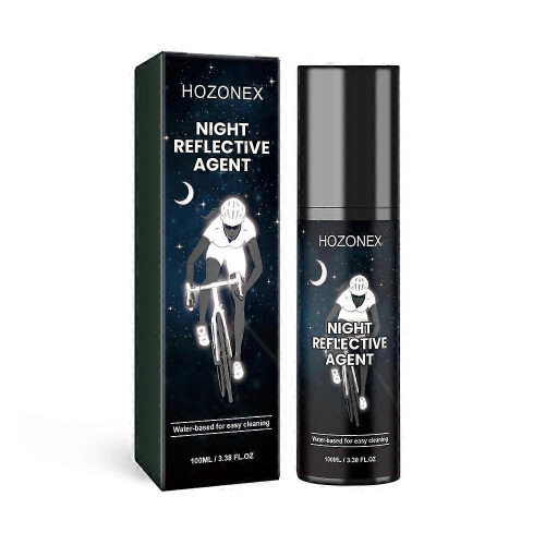 (Fluorescent white) Night Car Reflective Spray Warning Safety Anti-collision Reflective