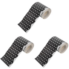 Decoratieve Zwarte Borderstickers Voor En