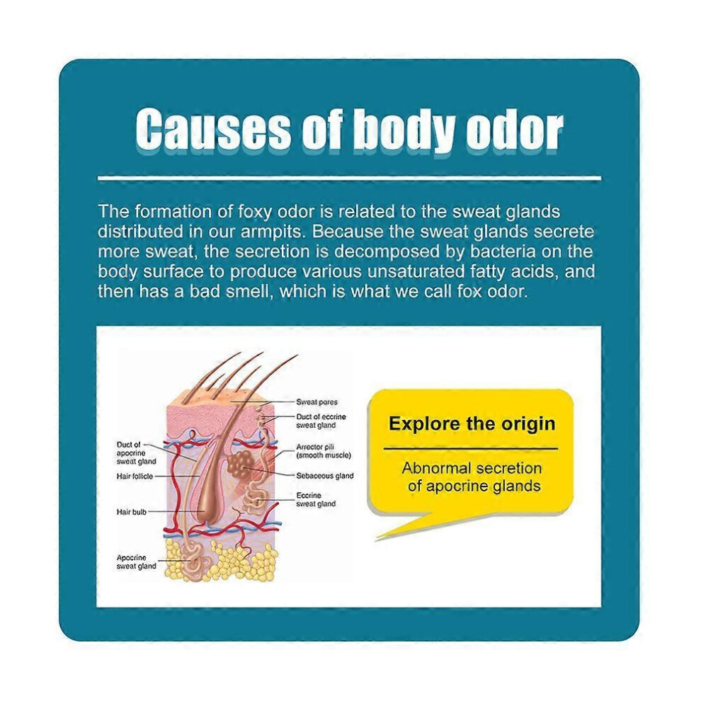 (3pcs) 1-3X New 57g Armpit odor removal Stick Deodorant Stick Body Odor ...