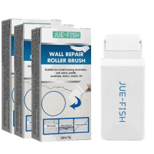 3pcs 100g Wall Paint Roll Brush Portable Damage Wall Repair Tool Wall Cleaning Wall Patching Paste Household Wall Graffiti Repair