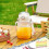 (1L blue) Kawu Juice Blender,Wireless Portable Juicer Large Capacity Multi-function Juicer 3