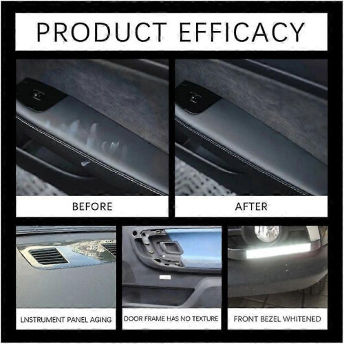 (300ml) Car Plastic Cleaner Protectant and Polish 100ML 2