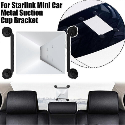 for Starlink Mini Car Metal Suction Cup Stand 1