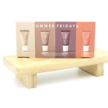 Moisturizing Mini Lip Butter Balm Set, Deep Conditioning Lip Mask Lip Balm Instant Moisture Shine Hydration, Tinted Lip Balm 4PCS