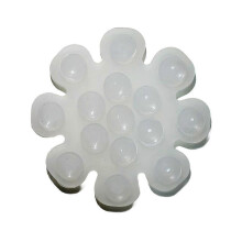 (Transparent)Universal Silicone Suction Cup Phone Mount Mini Suction Sticker Mount