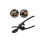 (Black) 2-in-1 Nut Cracker Walnut,2024 New Nut Crackers for All Nuts Heavy Duty Cracker 1
