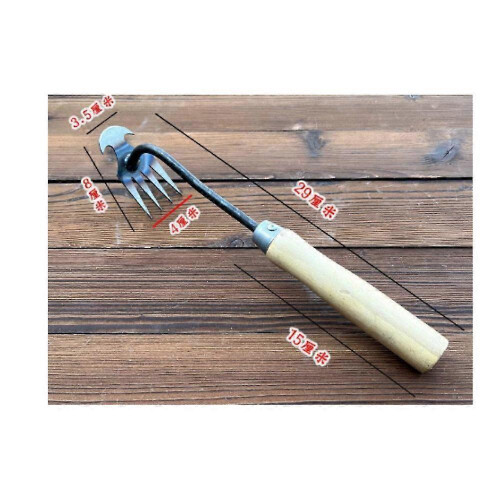 (B) Weed Puller Weeder Twister Twist Pull Claw Garden Lawn Root Killer Remover Tool